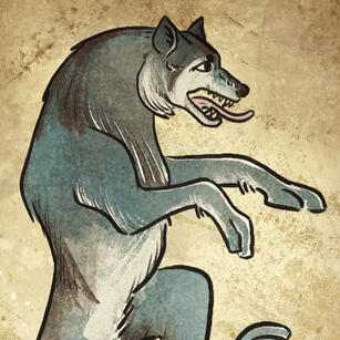 Wolf bust med fc example