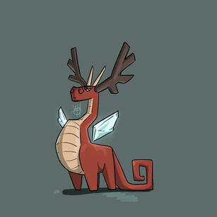 Deeragon - fakemon exercise