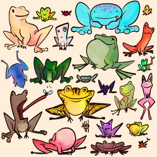Toads sketchdump